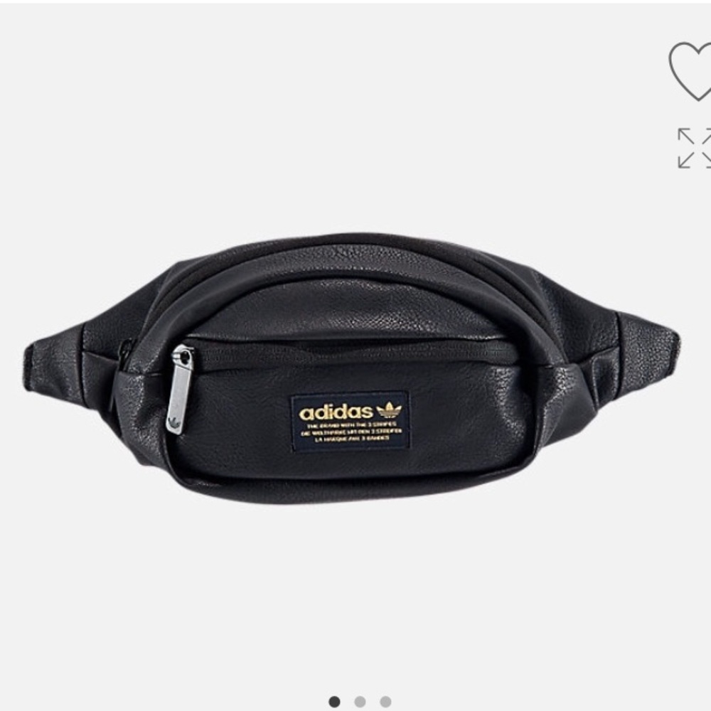 Adidas black belt bag